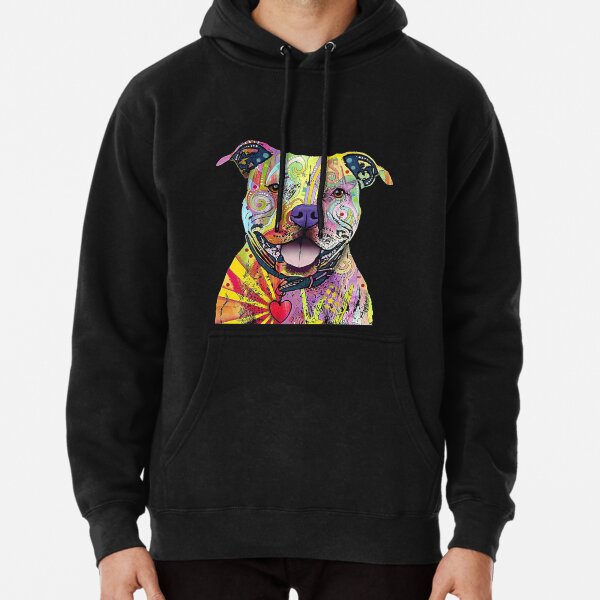 PitBull T-Shirts Colourful Pit Bulls T-Shirt Pullover Hoodie