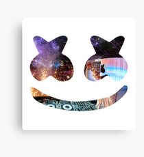 Marshmello Concert Logo Canvas Print