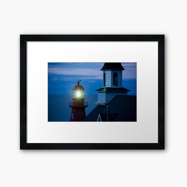 Phare de La Martre Impression encadrée