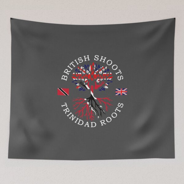 Item preview, Trinidad Roots - British Shoots designed and sold by 4wordsmovement.