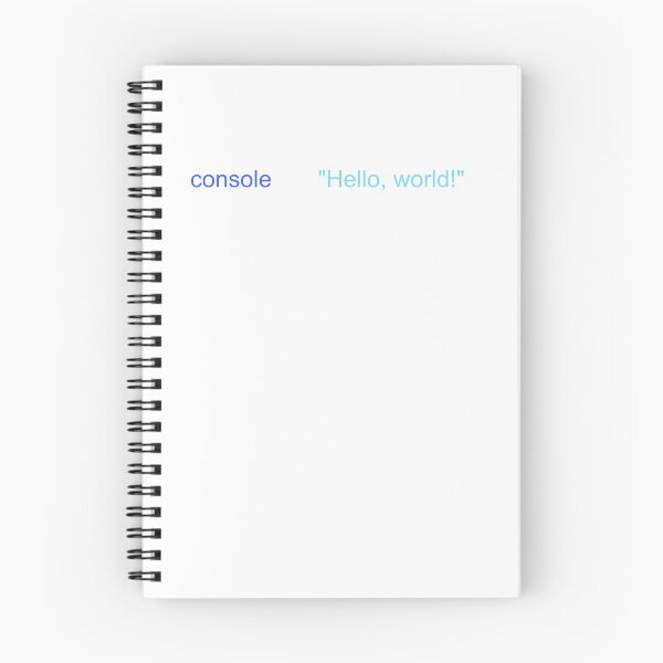 Item preview, JavaScript Hello World T-Shirt Program Code designed and sold by Rainwater Merch.