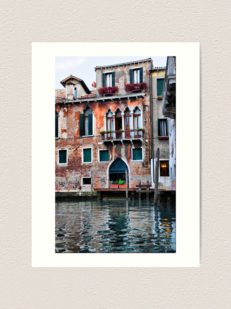 Alternate view of Watercolor Venice Art Print