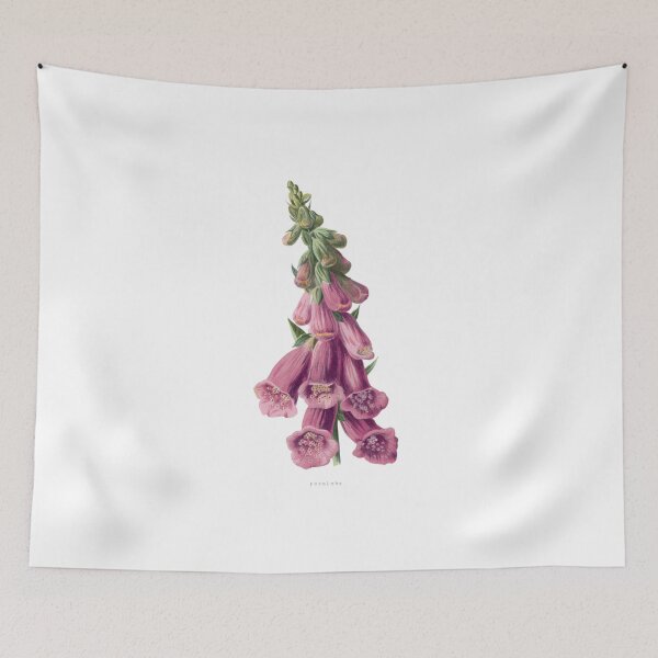 Item preview, Foxglove Print, Original Flower Print, Botanical Antique, Antique print, Foxglove Wall art, Foxglove Flower, Botanical Prints designed and sold by Studio66Designs.