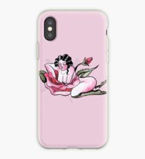 Lounging Rose iPhone Case