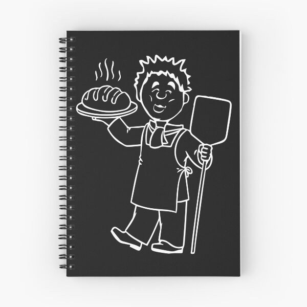 Item preview, Baker bakes fragrant bread designed and sold by tarek25.
