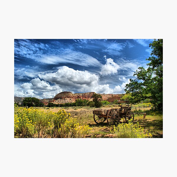 Artikelvorschau, Abiquiu, New Mexico, Ghost Ranch entworfen und verkauft von al holliday.