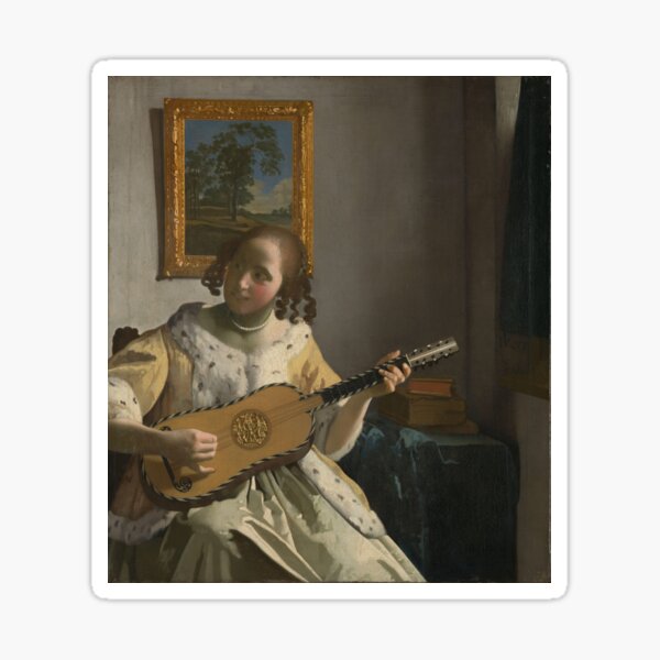 Item preview, The Guitar Player (Vermeer) designed and sold by ArtHistorical.