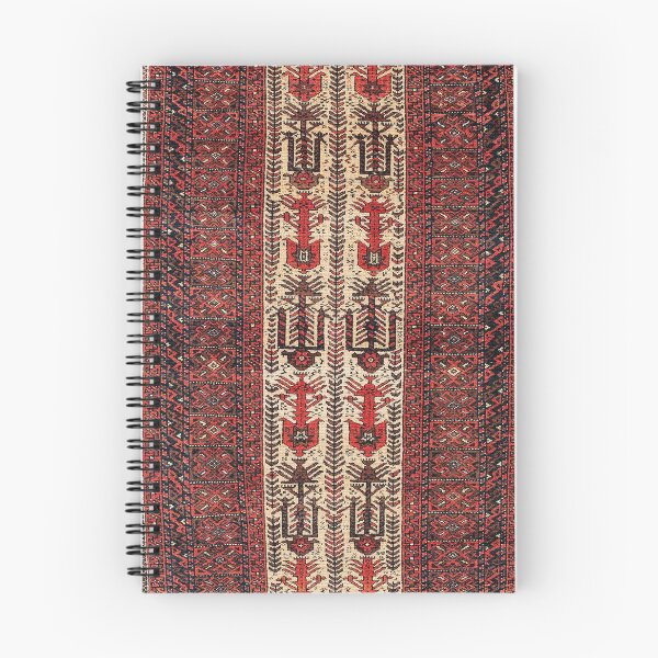 Item preview, Baluch Antique Persian Rug designed and sold by Vicky Brago-Mitchell®.
