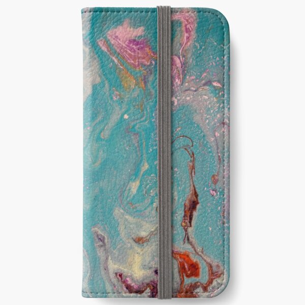 Abstract Magic 18 iPhone Wallet
