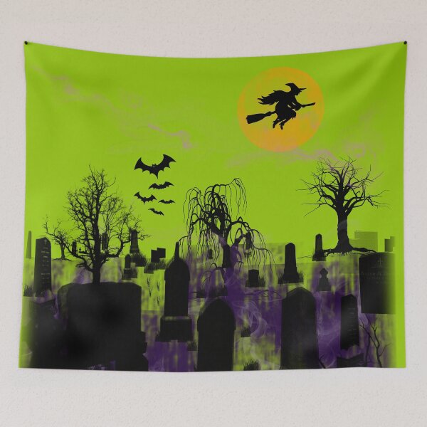 Item preview, Haunted Cemetery designed and sold by Foxlindesigns.