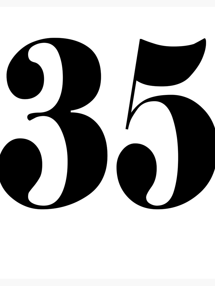 NUMBER 35 ----------NEGRO