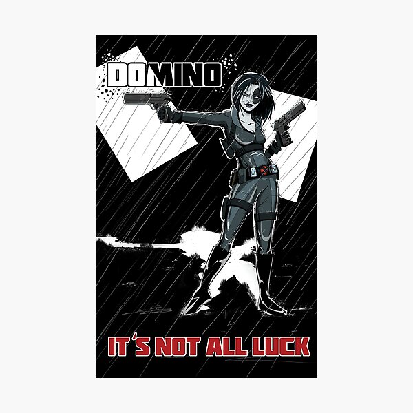 Item preview, Domino - It's Not All Luck designed and sold by Anthony Yelchibekov.