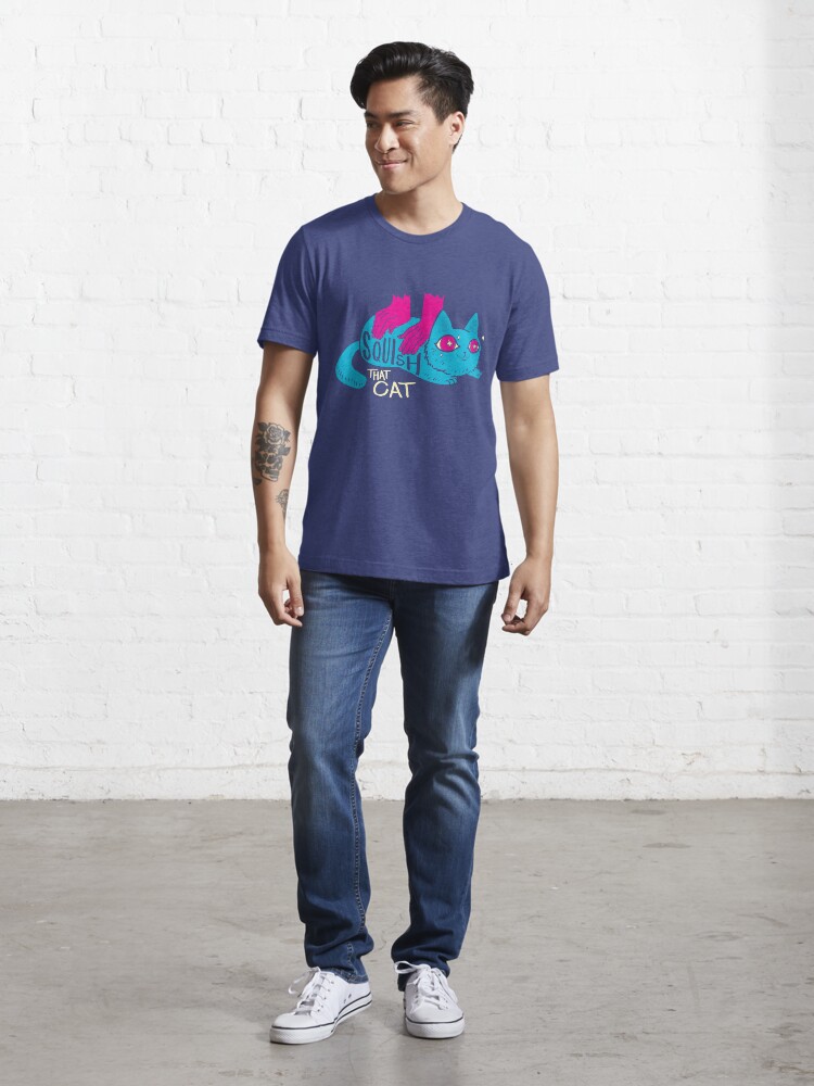 Alternate view of Squish that Cat! Essential T-Shirt