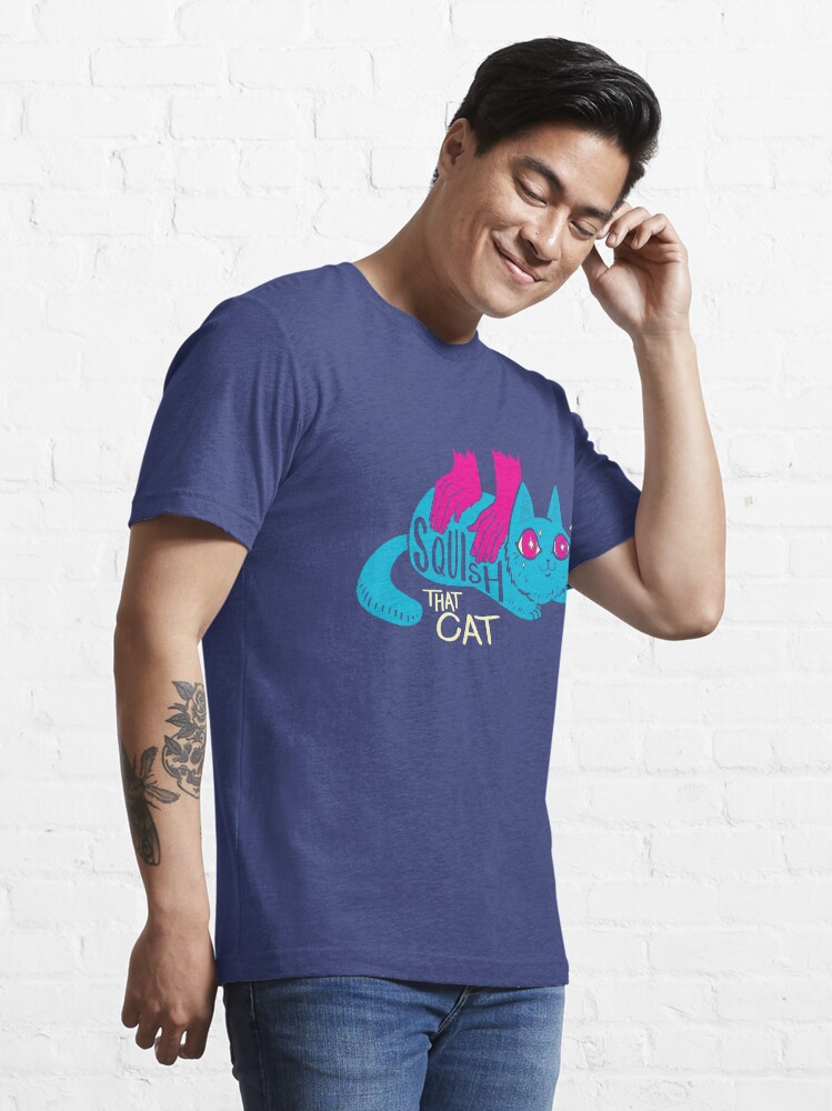 Alternate view of Squish that Cat! Essential T-Shirt