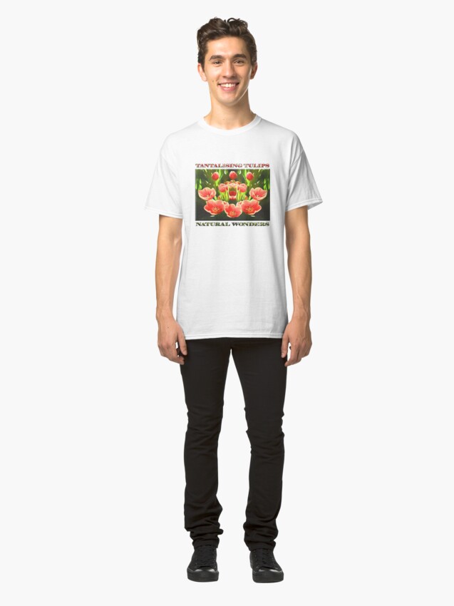 Alternate view of Tulips (digital painting) Classic T-Shirt
