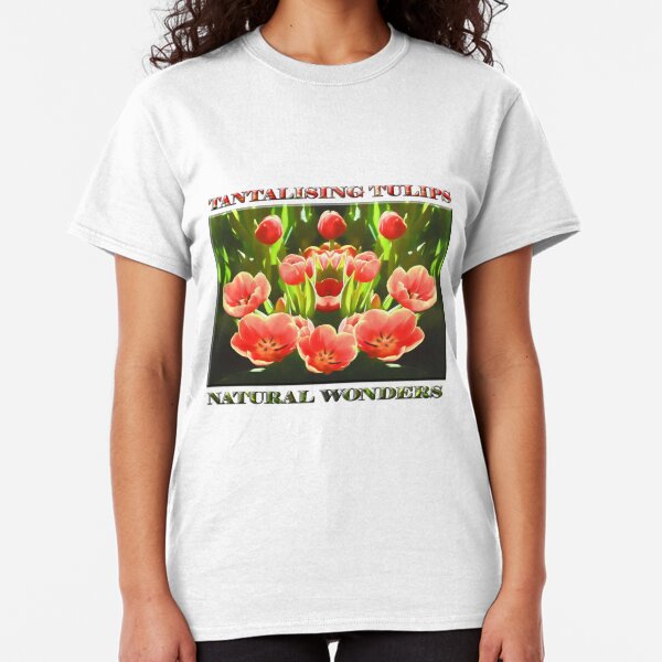 Tulips (digital painting) Classic T-Shirt