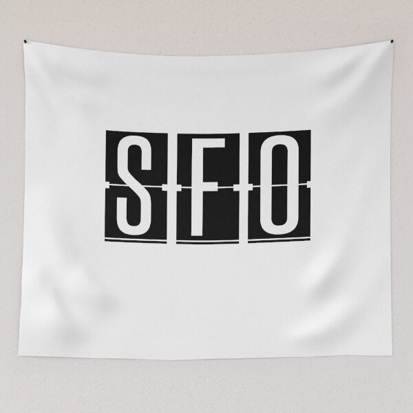 Item preview, SFO San Francisco Airport Code designed and sold by Theodore Cory.
