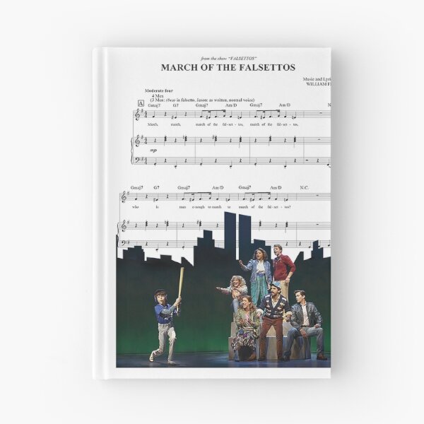 Artikelvorschau, Falsettos Noten - März der Falsettos entworfen und verkauft von JasonCurtis.