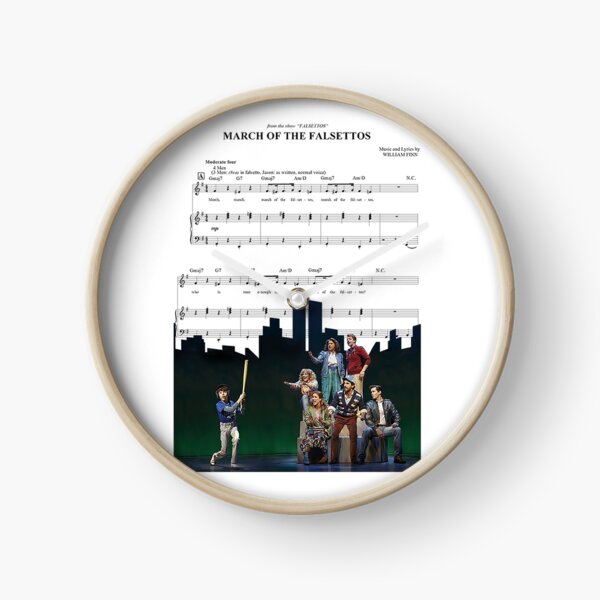 Item preview, Falsettos Sheet Music - March of the Falsettos designed and sold by JasonCurtis.