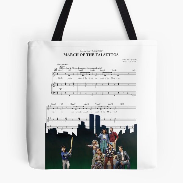 Item preview, Falsettos Sheet Music - March of the Falsettos designed and sold by JasonCurtis.