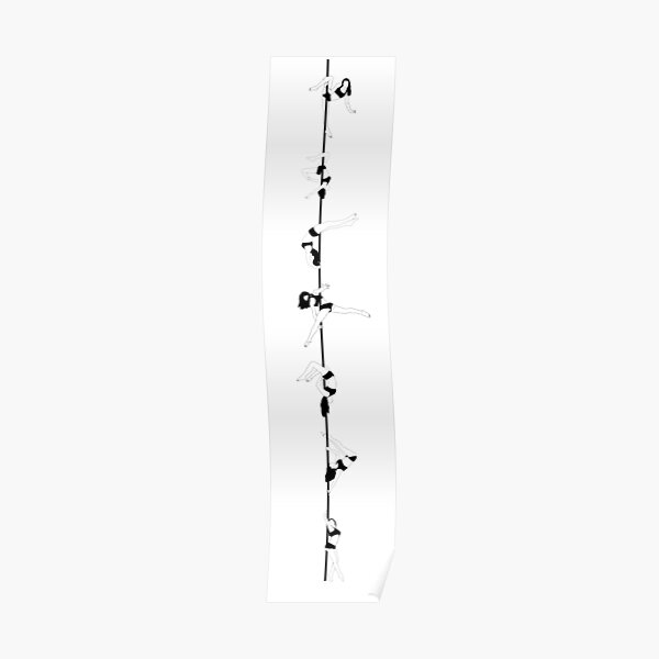 Pole Dancers Stacked Poster