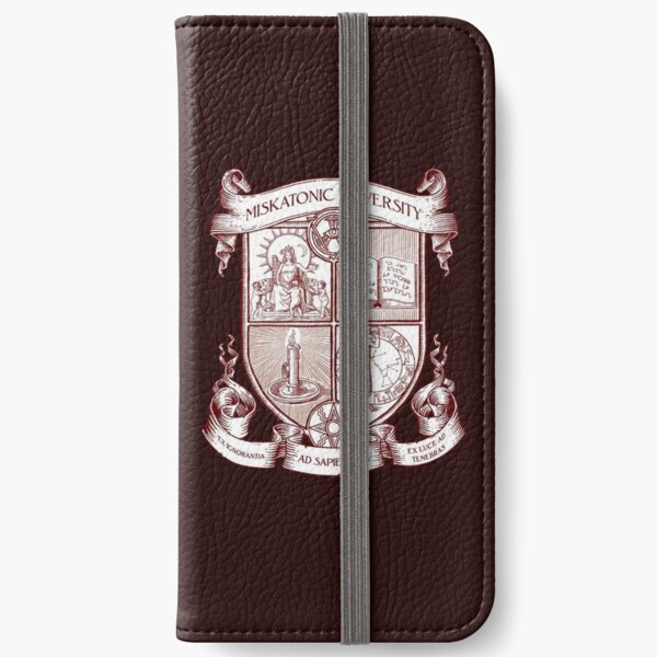 Miskatonic University Coat of Arms iPhone Wallet