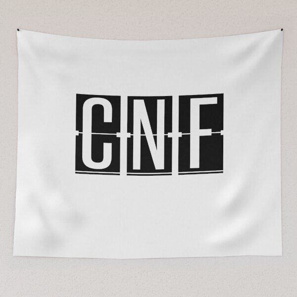 Item preview, CNF -Confins - Brazil Airport - Airport Code Souvenir or Gift Design designed and sold by Theodore Cory.