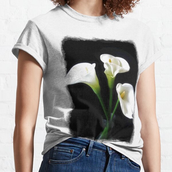 Elegant Calla Lily Flowers 10 Classic T-Shirt