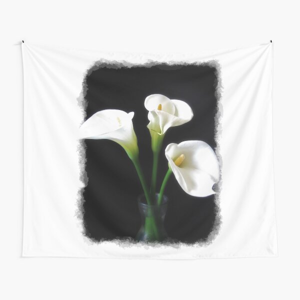 Elegant Calla Lily Flowers 10 Tapestry