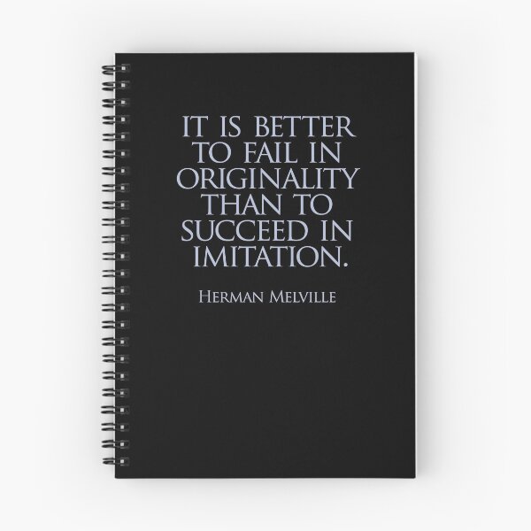 Item preview, Herman Melville - It is better to fail designed and sold by Randy Coffey.