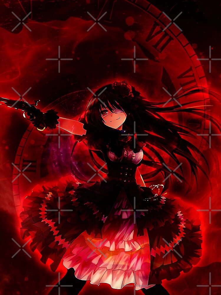 Kurumi Tokisaki - Date A Live v.3 color version Sticker for Sale by  Geonime