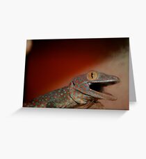 Tokay Gecko Greeting Card