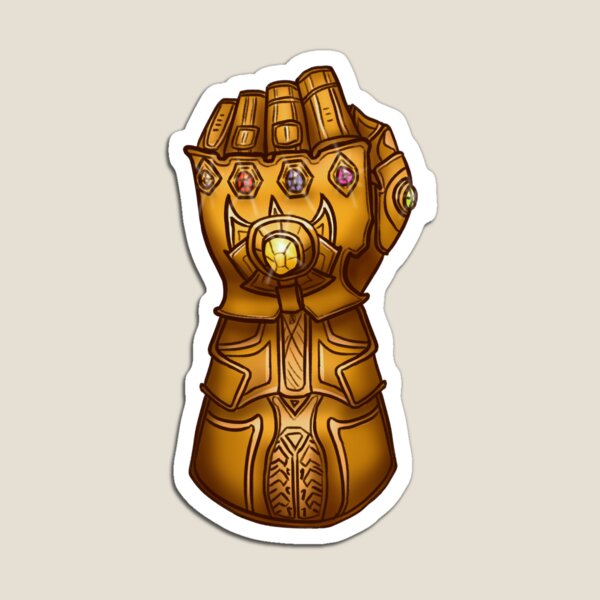 Thanos Magnets Redbubble - roblox infinity gauntlet won't fit