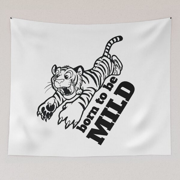 Item preview, Tiger - Born To Be Mild designed and sold by design2try.
