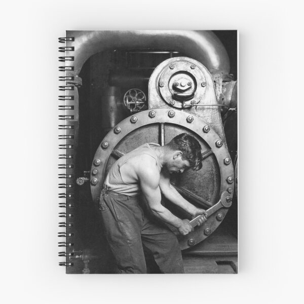 Item preview, Power House Mechanic 1920 - Lewis Hine  designed and sold by warishellstore.