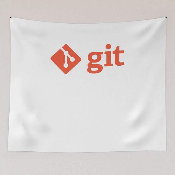 Item preview, Git Official Logo/Word Sweatshirt Orange designed and sold by Rainwater Merch.