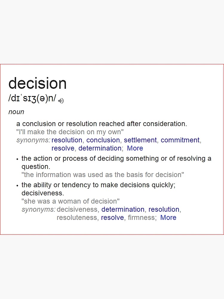 what-is-the-meaning-of-decision-poster-for-sale-by-santoshputhran