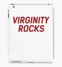 Virginity Rocks Weiß oder Schwarz iPad-Hülle & Klebefolie