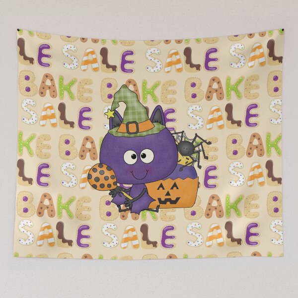 Item preview, Little Batty Halloween Bake Sale designed and sold by purplesensation.