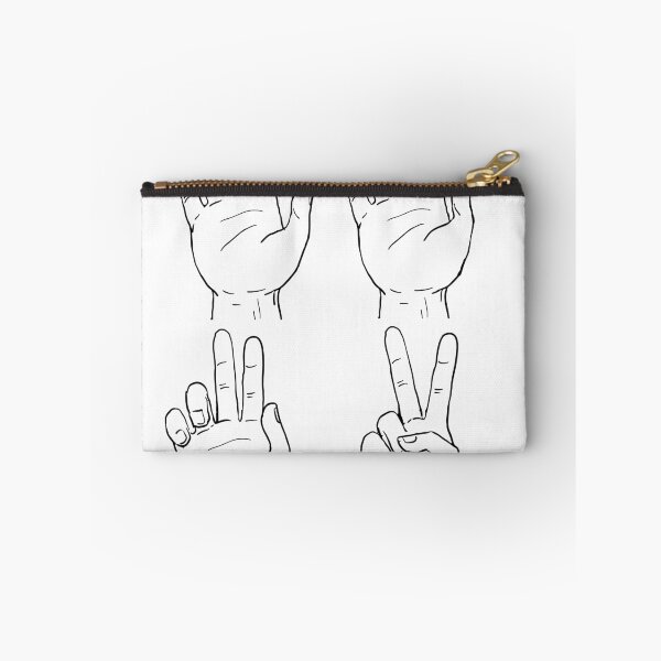 Item preview, Victory or Peace Hand Sign Drawing designed and sold by patrimonio.