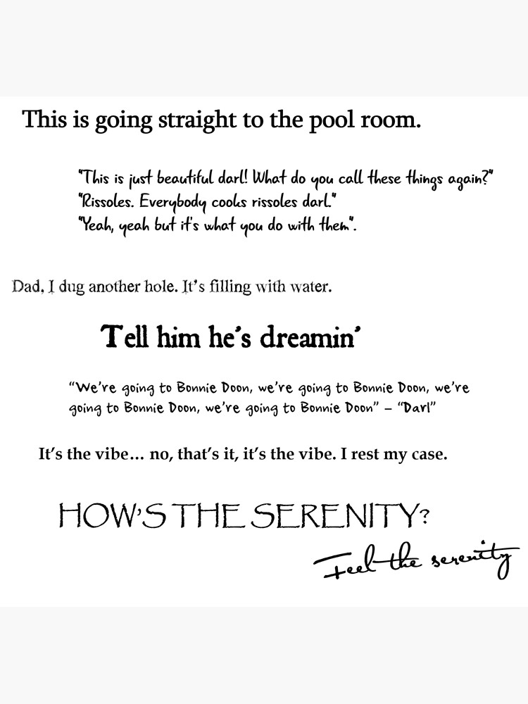 Quotes From The Castle Quotes From The Castle" Greeting Card By Sunburntland | Redbubble