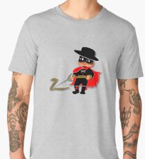 Retro Kid Billy features the legendary Zorro Men's Premium T-Shirt