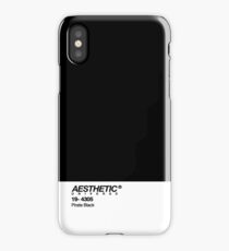 AESTHETIC UNIVERSE PIRATE BLACK DESIGN iPhone Case