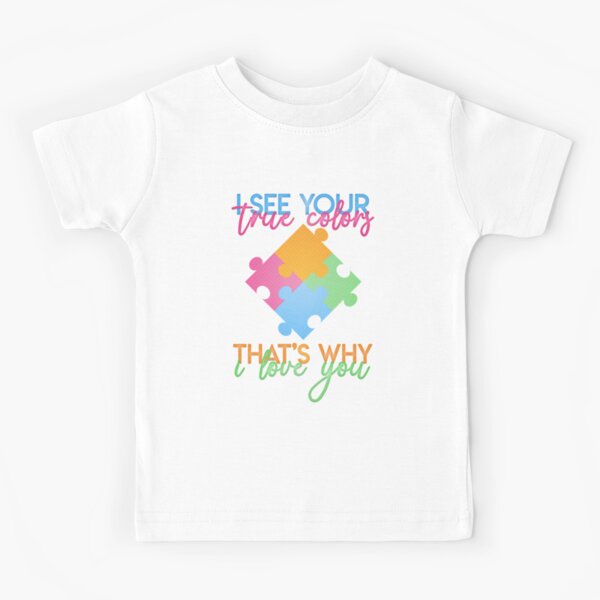 Autism Colors v1.0 Kids T-Shirt