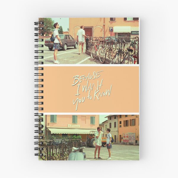 Item preview, Call Me By Your Name "Because I Want You To Know" designed and sold by deerley.