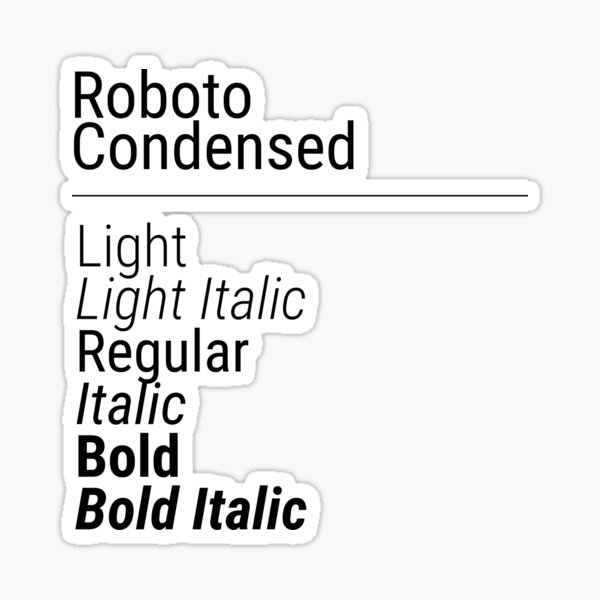 Roboto Font Gifts Merchandise Redbubble