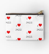 I LOVE JAZZ. Studio Pouch