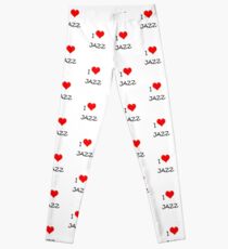I LOVE JAZZ. Leggings