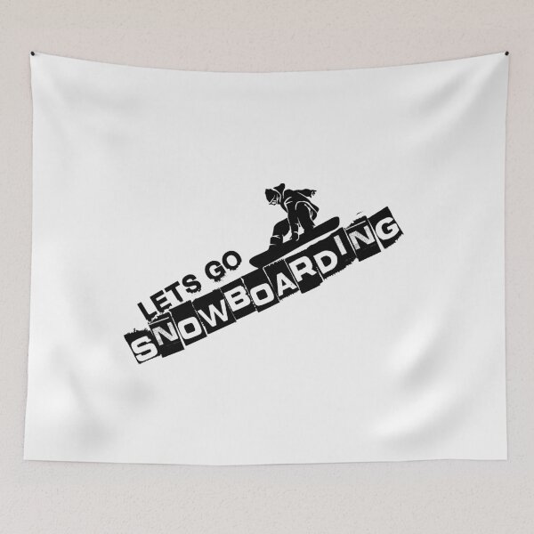 Item preview, Let's go snowboarding designed and sold by design2try.