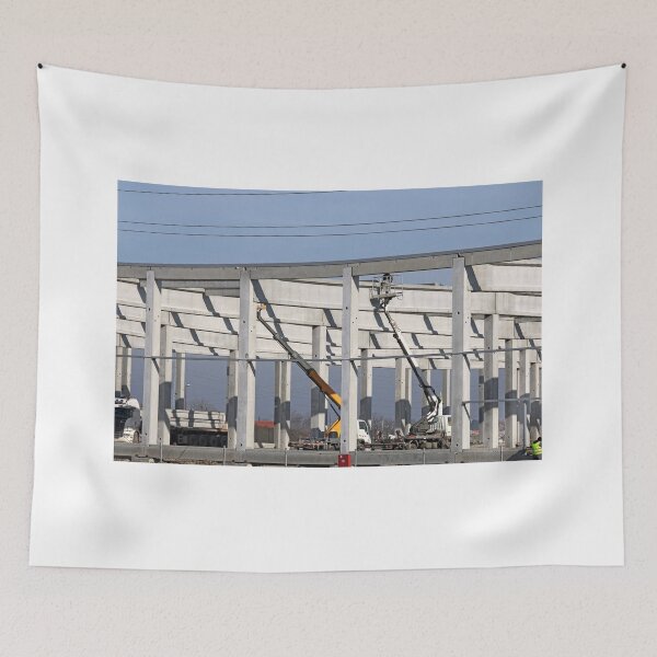 Item preview, new factory construction site with machinery designed and sold by goceris.